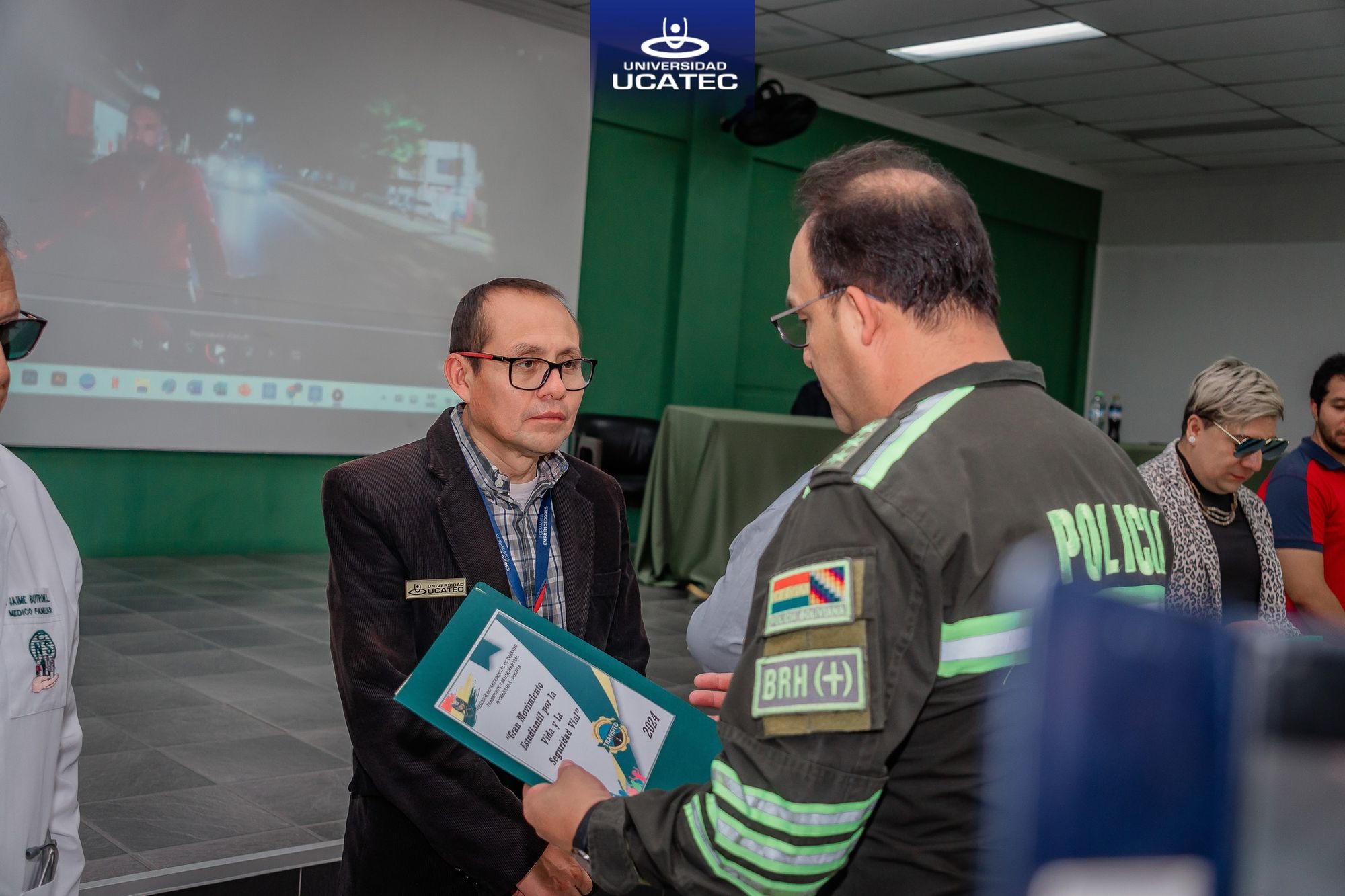 UCATEC es reconocida por su destacada participación en el Comité Interinstitucional para la Seguridad Vial de Cochabamba