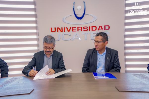 Universidad UCATEC y Colegio de Auditores Cochabamba Firman Convenio para Impulsar la Formación Profesional