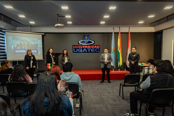 UCATEC da la bienvenida a toda la Comunidad Universitaria al segundo semestre de la gestión 2025